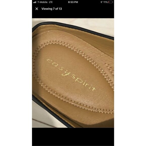 Easy Spirit Women's Clogs Slip-on Wedge Sandals Black Size 9M - Picture 5 of 5